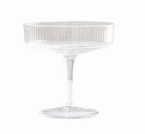 Ribbed Cocktail Glass