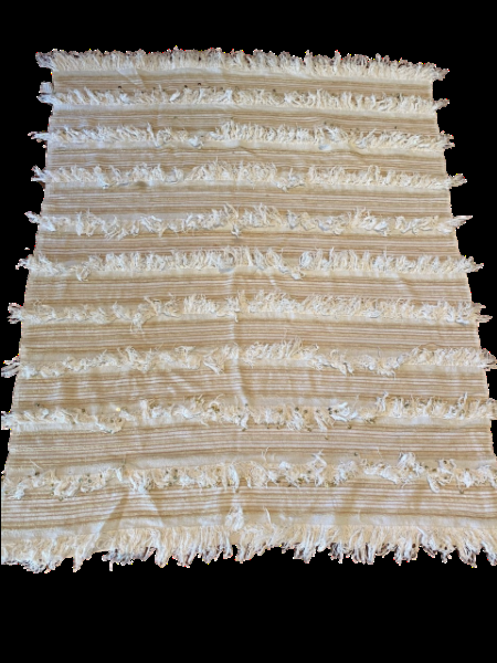 Moroccan Style Blankets (White &amp; Pink available)